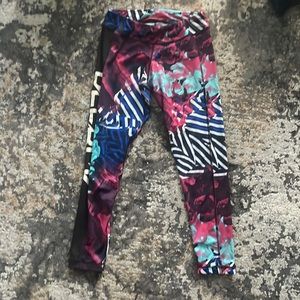 Multicoloured Reebok Tights